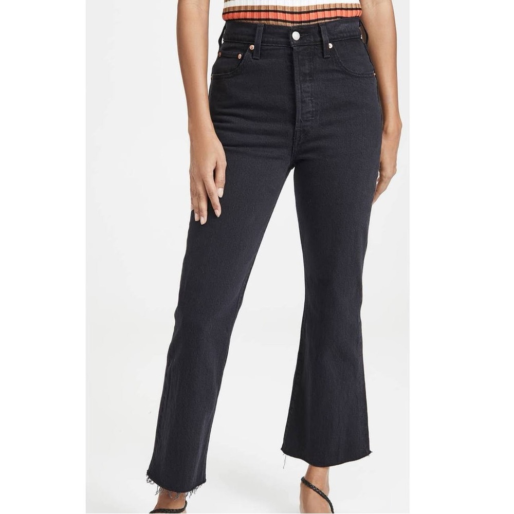 Levi’s Ribcage crop flare 28